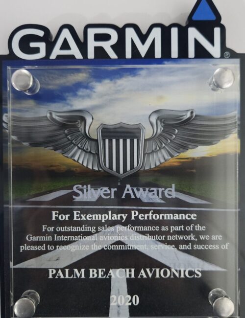 Garmin authorized reseller award of excellence in 2020.