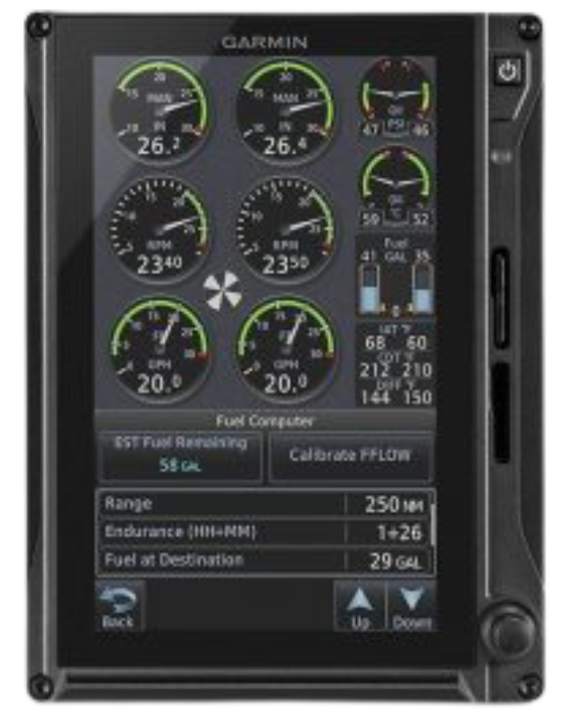 Garmin avionics product image.