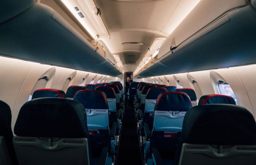 An empty leg flight.