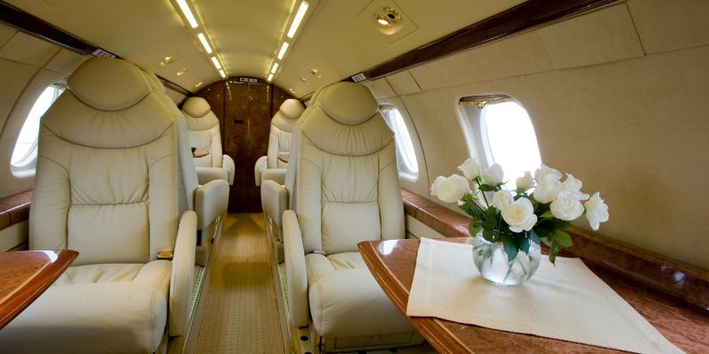 Whether flying for leisure or business, a private jet offers seclusion and peacefulness not found on a crowded airline.