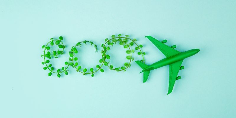 The aviation industry is exploring other eco-friendly innovations to reduce its environmental impact.