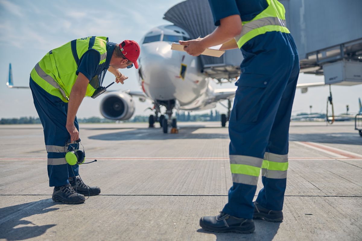 pre purchase inspection (2) A trained mechanic team conducts a thorough pre-purchase inspection of the plane, from top to bottom.